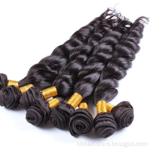 Grade 5A loose weave, unprocessed can be dyed, ironed and bleached by yourself
